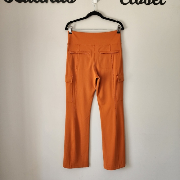 Athleta Delancey Straight Cargo Pant Foliage Orange Size Medium - Picture 6 of 13